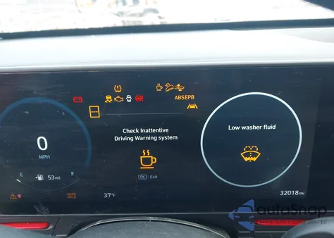 2024 Hyundai Kona N Line z USA, uszkodzony, nr VIN KM8HACA33RU166816